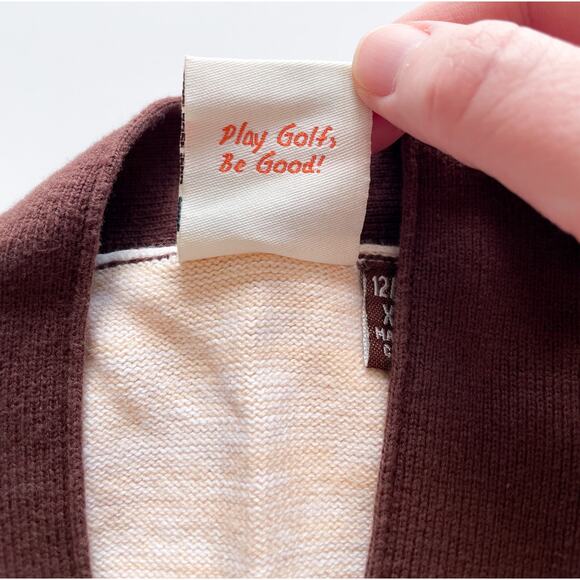 Toddler Boy's Axel & Hudson Golf Cardigan Sweater Size 12-18 Months - Picture 4 of 5